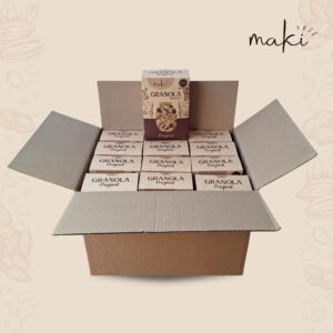 Caja de granola de 1 kg (13 cajas de 1 kg )